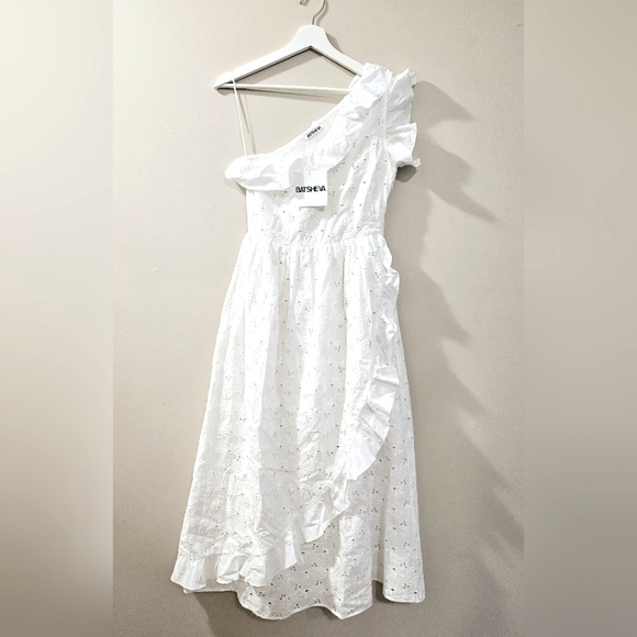 Batsheva - Jude Dress in White Broderie - Size 2 (NWT) - Picture 6 of 10